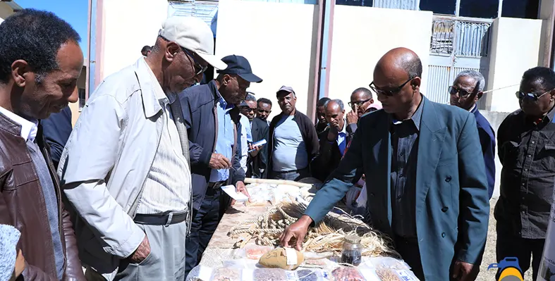 Minister of Agriculture at the meeting