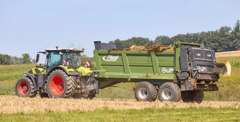 new chain manure spreader