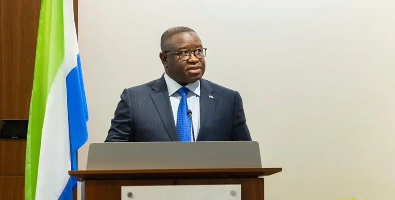 President Julius Maada Bio