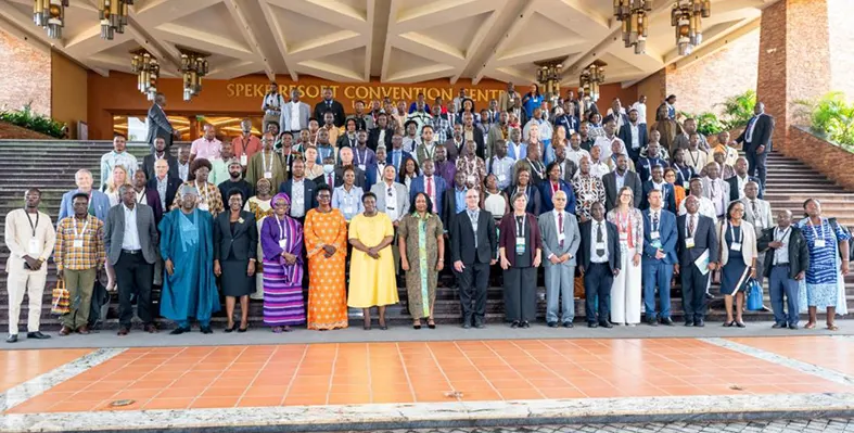 The African Union (AU) delivered a key presentation on fisheries and aquaculture policy in Uganda. (Image source: AU) Image_of_PFRS