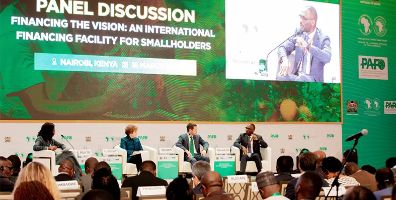 image_shows_panel_discussion_organised_to_enhance_smallholder_farmer_financing_in_Africa