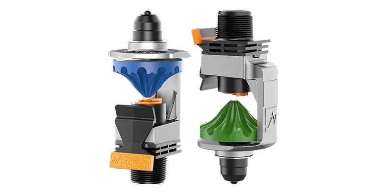 These new additions are designed to improve upon the performance of the well-known R55. (Image credit: Nelson Irrigation) Image_of_Nelsonsprinklers