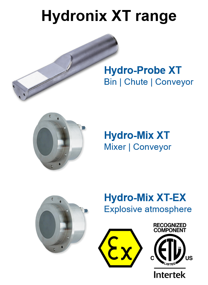 Hydronix XT range