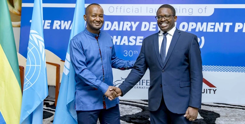 Official launch of Rwanda Dairy Development Project (RDDP) phase II