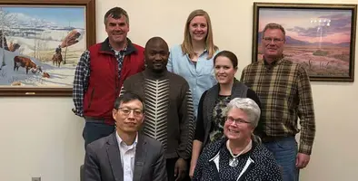 Team members leading the project