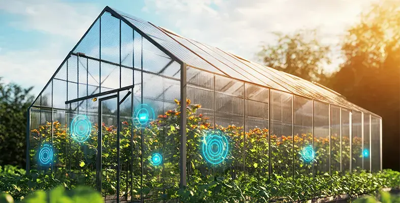 image_shows_smart_greenhouse_that_aims_to_advance_cultivation_through_automation