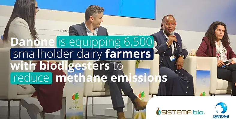 image_indicates_danone_equipping_smallholder_farmers_with_biodigesters_to_reduce_methane_emissions