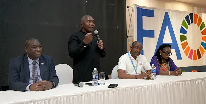 image_shows_training_session_being_organised_by_FAO_to_empower_staff_from_across_Africa