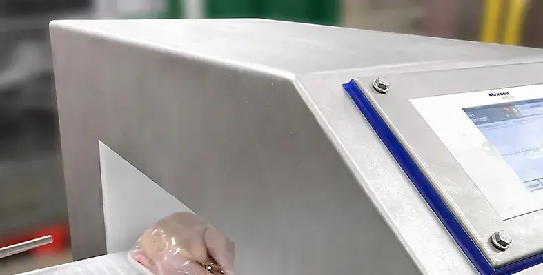 image_shows_Mitus_designed_by_Minebea_to detect_metals_in_poultry_production