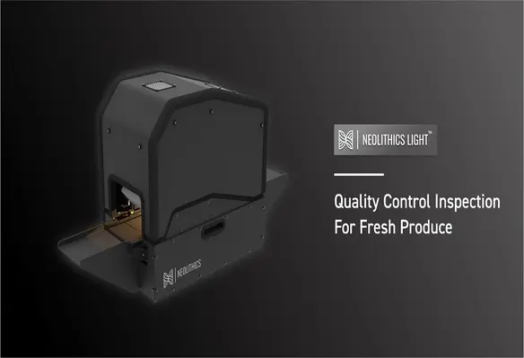 Neolithics Light fruit inspection system